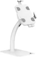 Photo de Support tablette universel sur pied Maclean MC-468 avec antivol (Blanc)