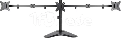 Photo de Support triple-écran à poser Tooq DB1704TN 13"-27" (7kg max) (Noir)