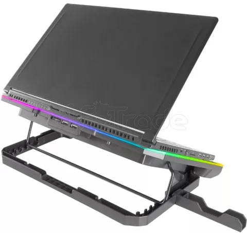 Photo de Support ventilé Mars Gaming MNBC7 RGB 16"max (Noir)