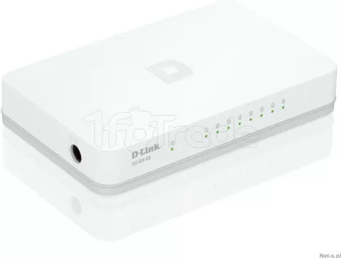 Photo de Switch réseau ethernet Gigabit D-Link DGS-1008D - 8 ports