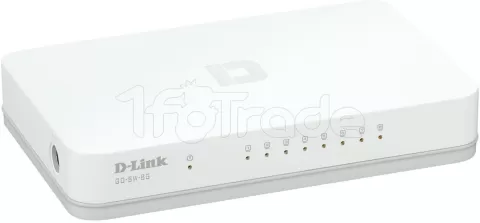 Photo de Switch réseau ethernet Gigabit D-Link GO-SW-8G - 8 ports