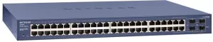 Photo de Switch réseau ethernet Gigabit rackable Netgear Smart Switch ProSafe GS748T (SFP) - 48 ports