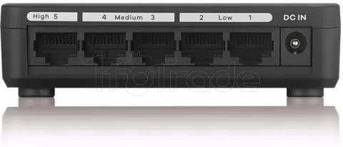 Photo de Switch réseau ethernet Gigabit Zyxel GS-105S v2 - 5 ports