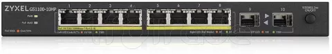 Photo de Switch réseau ethernet Gigabit Zyxel GS1100-HP v2 - 10 ports dont 8x PoE