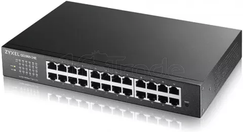 Photo de Switch réseau ethernet Gigabit Zyxel GS1900-E v2 - 24 ports