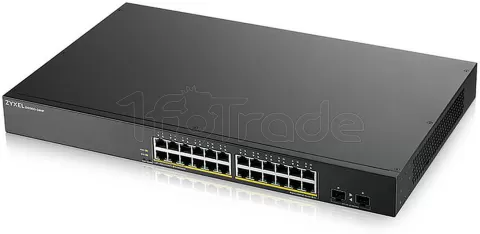 Photo de Switch réseau ethernet Gigabit Zyxel GS1900-HP v2 - 24 ports dont 24x PoE