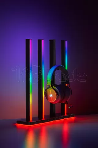 Photo de Système d'éclairage RGB supplémentaire Corsair iCue LT100 Smart Lighting Towers (Noir)