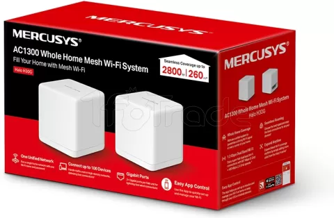 Photo de Système WiFi Mesh Mercusys Halo H30G AC1300 (2 pièces)