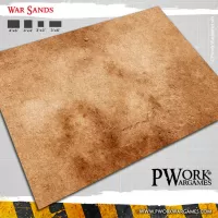 Photo de Tapis de Jeu - Neoprene Mat War Sands 3x3' (92x92cm)