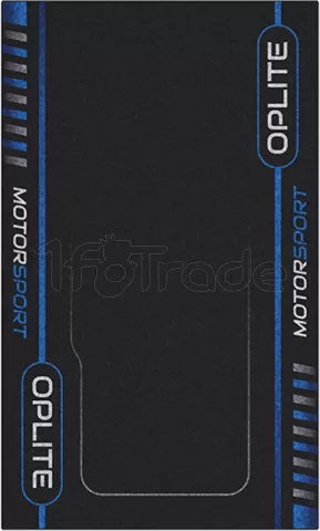 Photo de Tapis de sol Gamer Oplite Ultimate GT Floor Mat (Noir/Bleu)