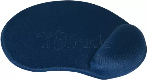 Photo de Tapis de souris avec repose poignet en gel T'nB Ergo (Bleu)