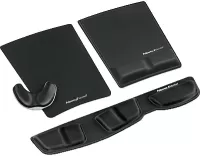 Photo de Tapis de souris avec repose poignet Fellowes Health-V (Noir)