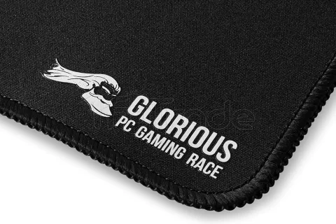 Photo de Tapis de Souris Glorious Stitched Cloth Heavy - Taille XL (Noir)