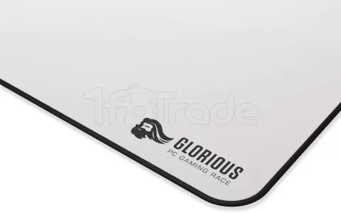 Photo de Tapis de Souris Glorious Stitched Cloth Slim - Taille XL (Blanc)