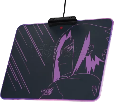 Photo de Tapis de Souris Lexip Tsume Naruto Shippuden Sasuke  - Taille M (Noir)