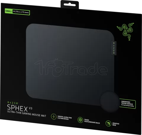 Photo de Tapis de Souris Razer Sphex V3 - Taille S (Noir)