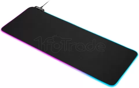 Photo de Tapis de Souris Sharkoon 1337 V2 RGB - Taille XL (Noir)