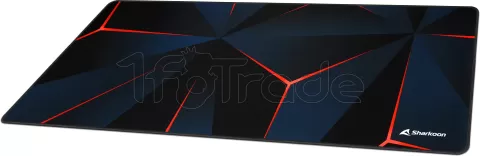 Photo de Tapis de Souris Sharkoon Skiller SGP30 - Taille XXL (Noir/Rouge)