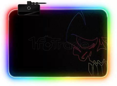 Photo de Tapis de souris Spirit of Gamer Backlight Spirit RGB - M (Noir)