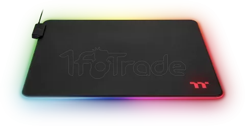 Photo de Tapis de Souris Thermaltake Level 20 RGB - Taille M (Noir)