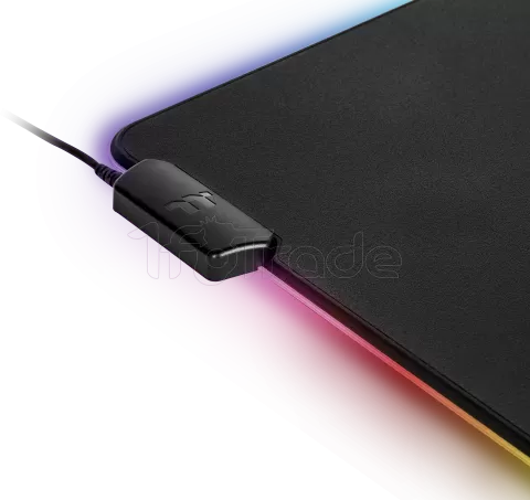 Photo de Tapis de Souris Thermaltake Level 20 RGB - Taille M (Noir)