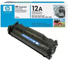 Photo de Toner Noir HP 12A LaserJet 10xx/30xx  (Q2612A) - 2000 pages