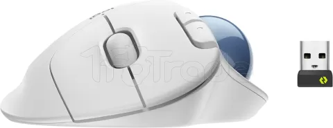 Photo de Trackball sans fil Logitech Ergo M575 Business (Blanc)