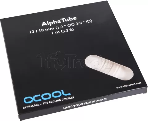 Photo de Tube pour Watercooling Alphacool AlphaTube Ultra Clear 10/13mm 1m (Transparent)