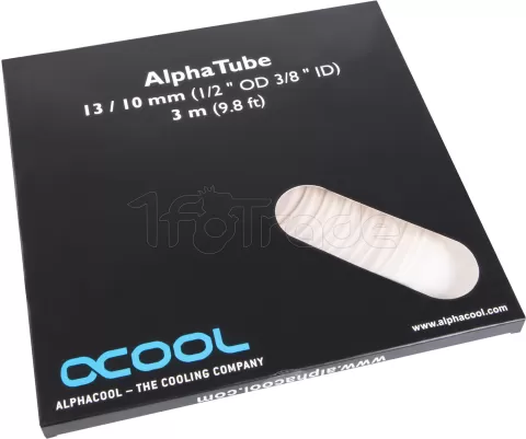 Photo de Tube pour Watercooling Alphacool AlphaTube Ultra Clear 10/13mm 3m (Transparent)