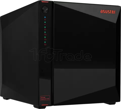 Photo de Unité d'extension pour NAS Asustor Xpanstor 4 AS-5004U - 4 baies (Noir)