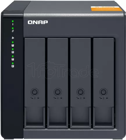 Photo de Unité d'extension pour NAS Qnap TL-D400S - 4 baies (Noir)