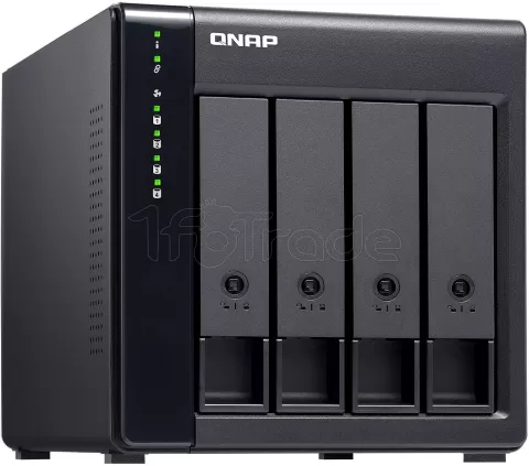 Photo de Unité d'extension pour NAS Qnap TL-D400S - 4 baies (Noir)