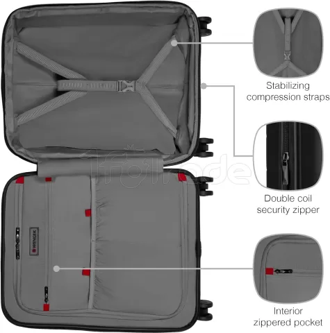 Photo de Valise cabine Wenger avec compartiment Ordinateur