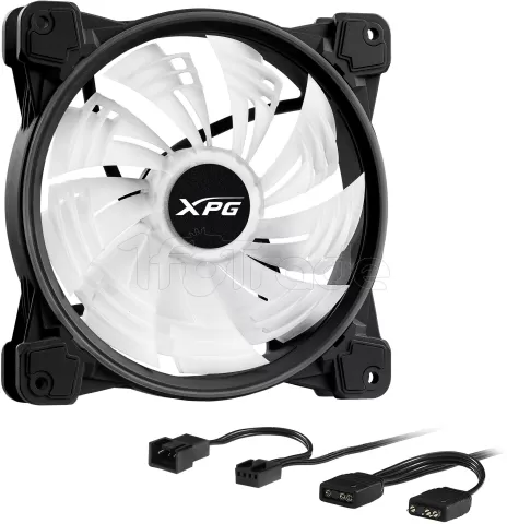 Photo de Ventilateur de boitier Adata XPG Hurricane RGB - 14cm (Noir)