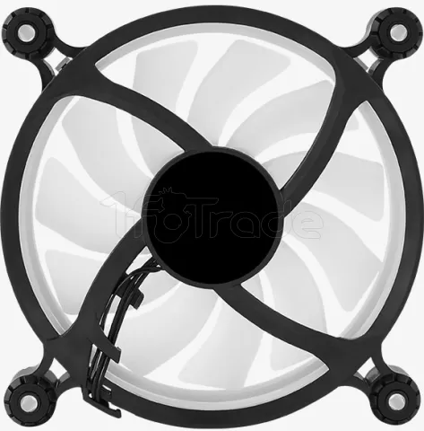 Photo de Ventilateur de boitier Aerocool Spectro RGB 12cm (Noir)