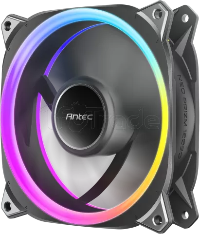 Photo de Ventilateur de boitier Antec Neo Prizm T3 RGB - 12cm (Noir)