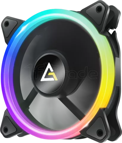 Photo de Ventilateur de boitier Antec Neon RGB - 12cm (Noir)