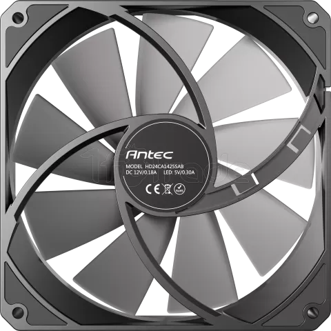 Photo de Ventilateur de boitier Antec P14 RGB - 14cm (Noir)