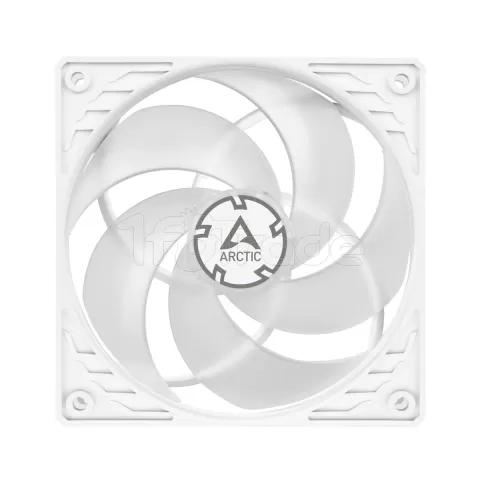 Photo de Ventilateur de boitier Arctic P12 PWM PST 12cm (Blanc/Transparent)