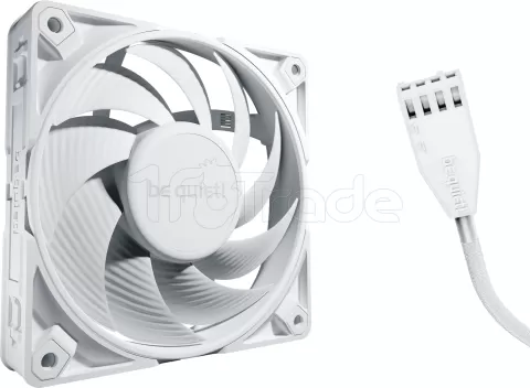 Photo de Ventilateur de boitier be quiet! Silent Wings 4 Pro - 12cm (Blanc)