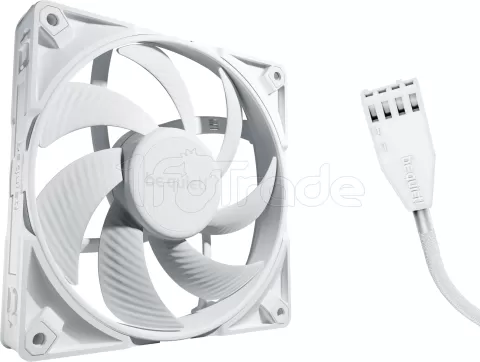 Photo de Ventilateur de boitier be quiet! Silent Wings 4 Pro - 14cm (Blanc)