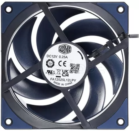 Photo de Ventilateur de boitier Cooler Master Mobius OC - 12cm (Noir)