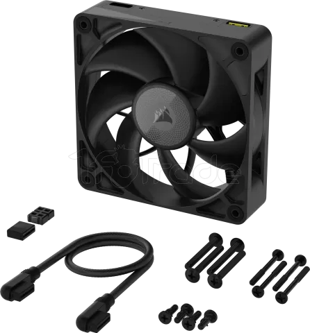 Photo de Ventilateur de boitier Corsair iCue Link RX Max - 12cm (Noir)