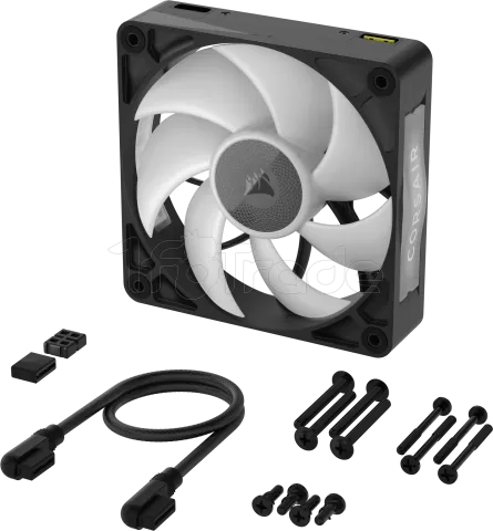 Photo de Ventilateur de boitier Corsair iCue Link RX Max RGB - 12cm (Noir)