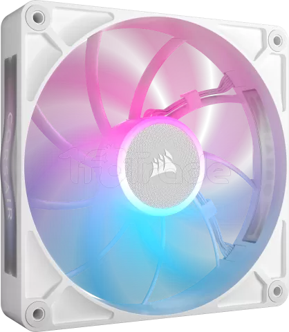 Photo de Ventilateur de boitier Corsair iCue Link RX Max RGB - 14cm (Blanc)