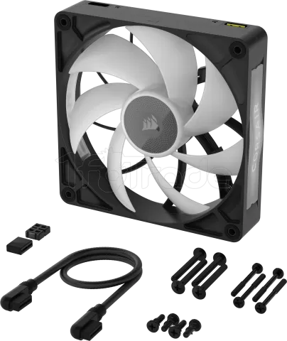 Photo de Ventilateur de boitier Corsair iCue Link RX Max RGB - 14cm (Noir)