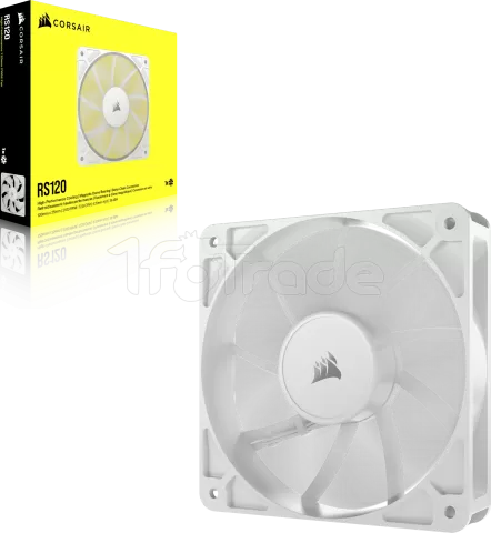 Photo de Ventilateur de boitier Corsair RS - 12cm (Blanc)