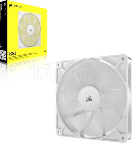 Photo de Ventilateur de boitier Corsair RS - 14cm (Blanc)