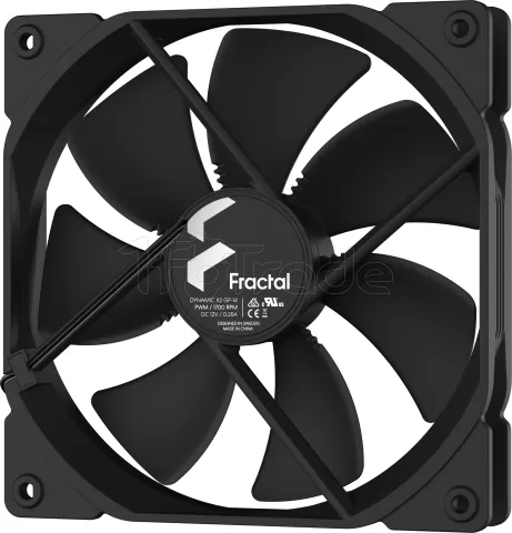 Photo de Ventilateur de boitier Fractal Design Dynamic X2 GP-14 PWM - 14cm (Noir)