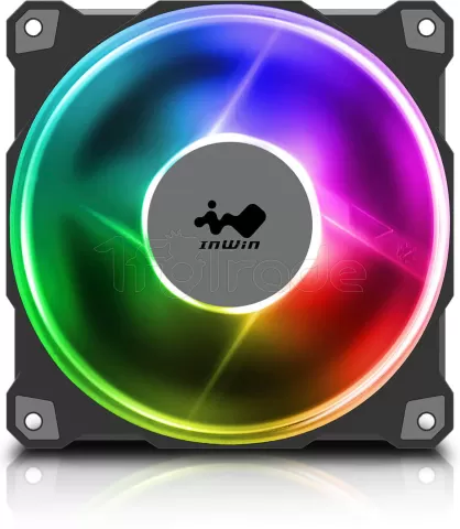 Photo de Ventilateur de boitier InWin Jupiter AJ RGB - 12cm (Noir)